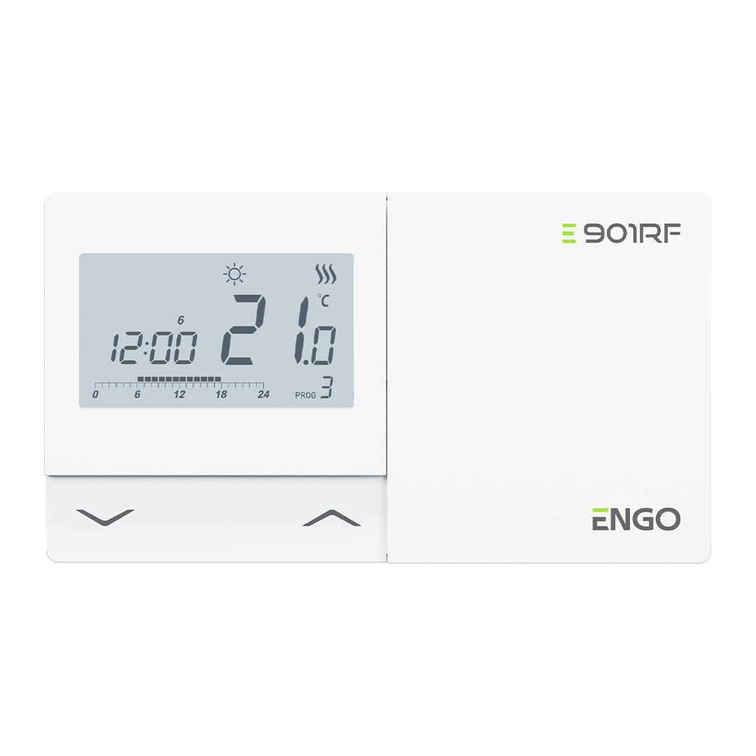 Programeeritav, juhtmevaba termostaat - E901RF