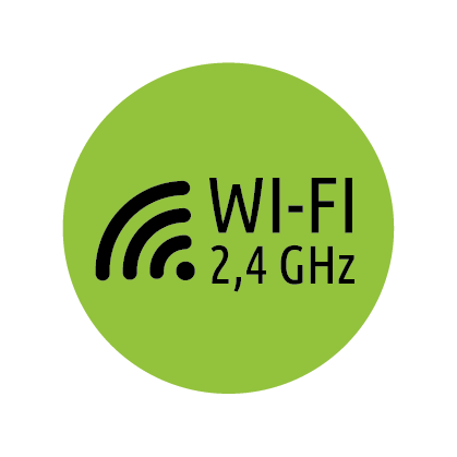 λειτουργεί στο πρότυπο wi-fi 2,4 ghz - engo