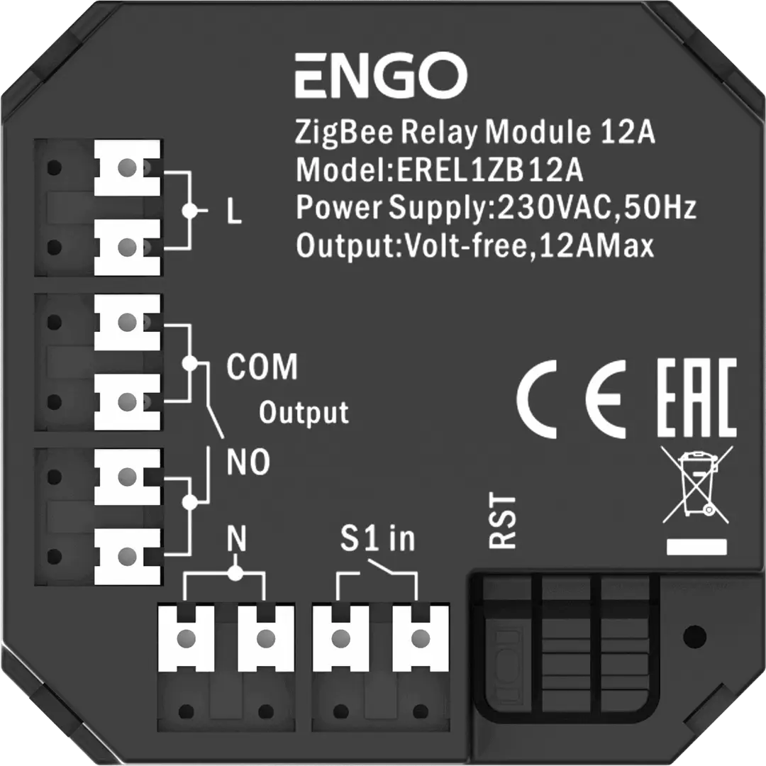 ZigBee Smart Relay EREL1ZB12A