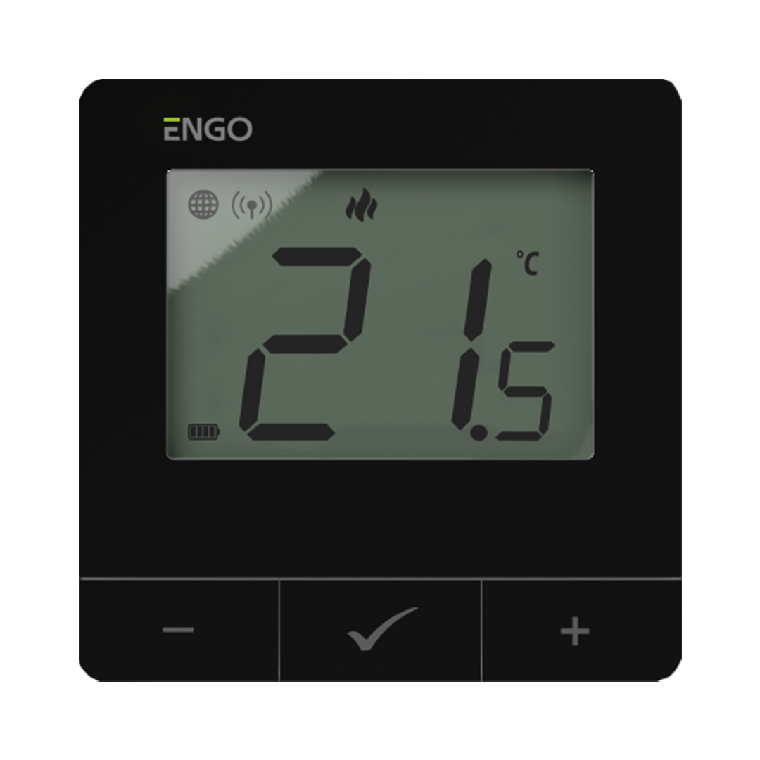 Internetowy, natynkowy regulator temperatury ZigBee/868MHz, bateryjny - E20BBATZB